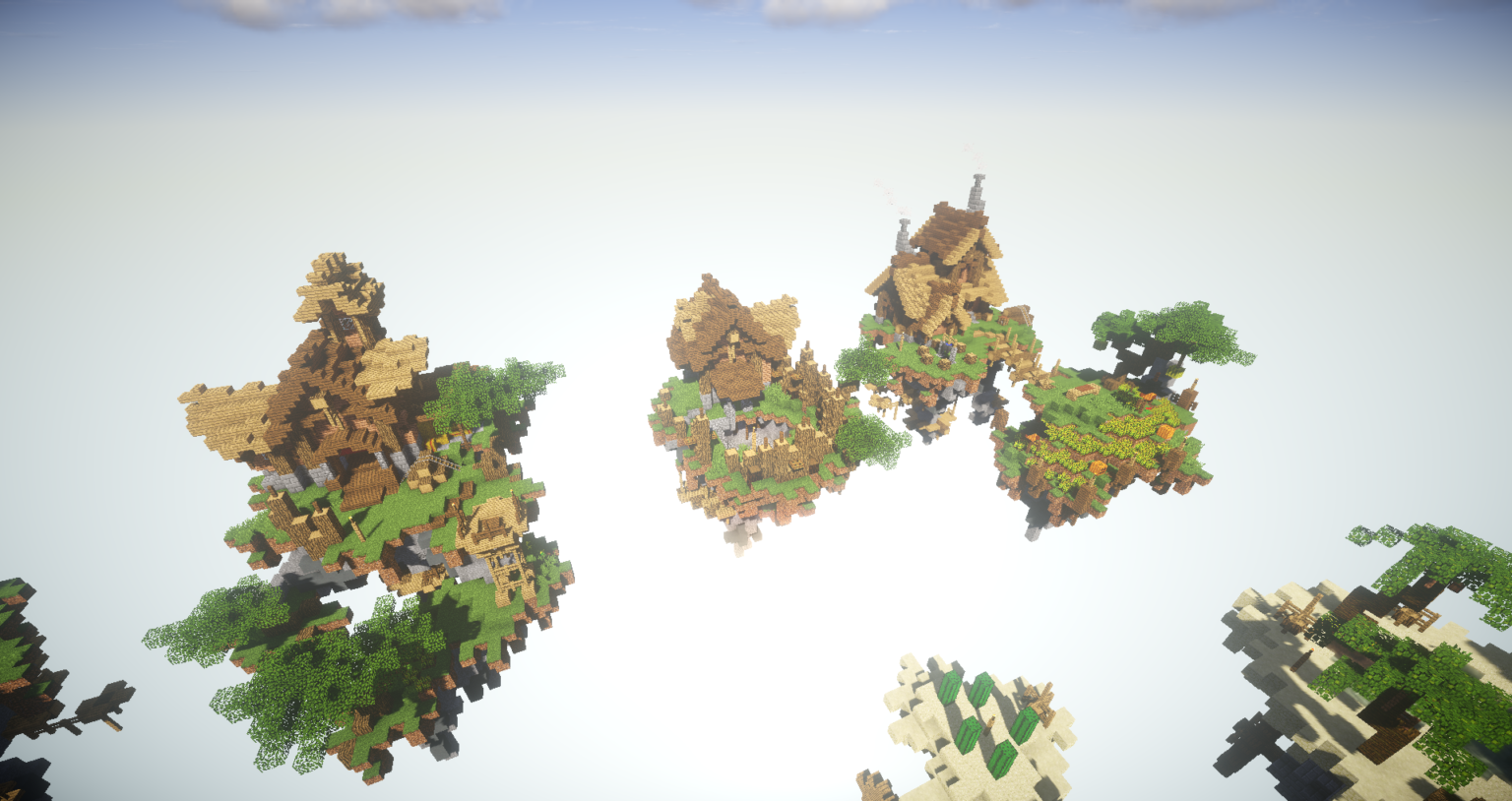 Skyblock islands Top quality by MrAniman2 for your Minecraft server.