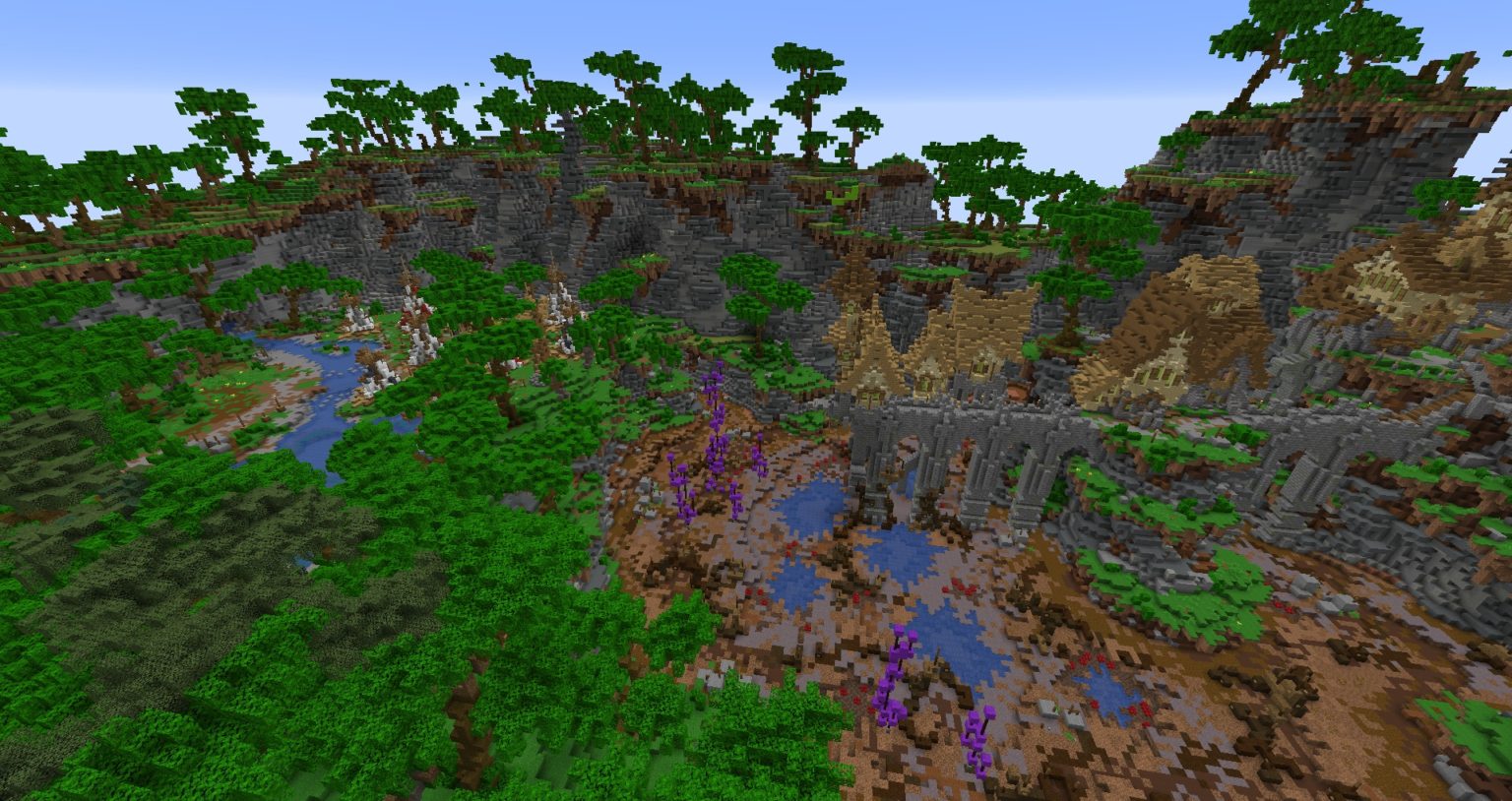 Beautiful RPG Map Built By MrAniman2 For Your Minecraft Server