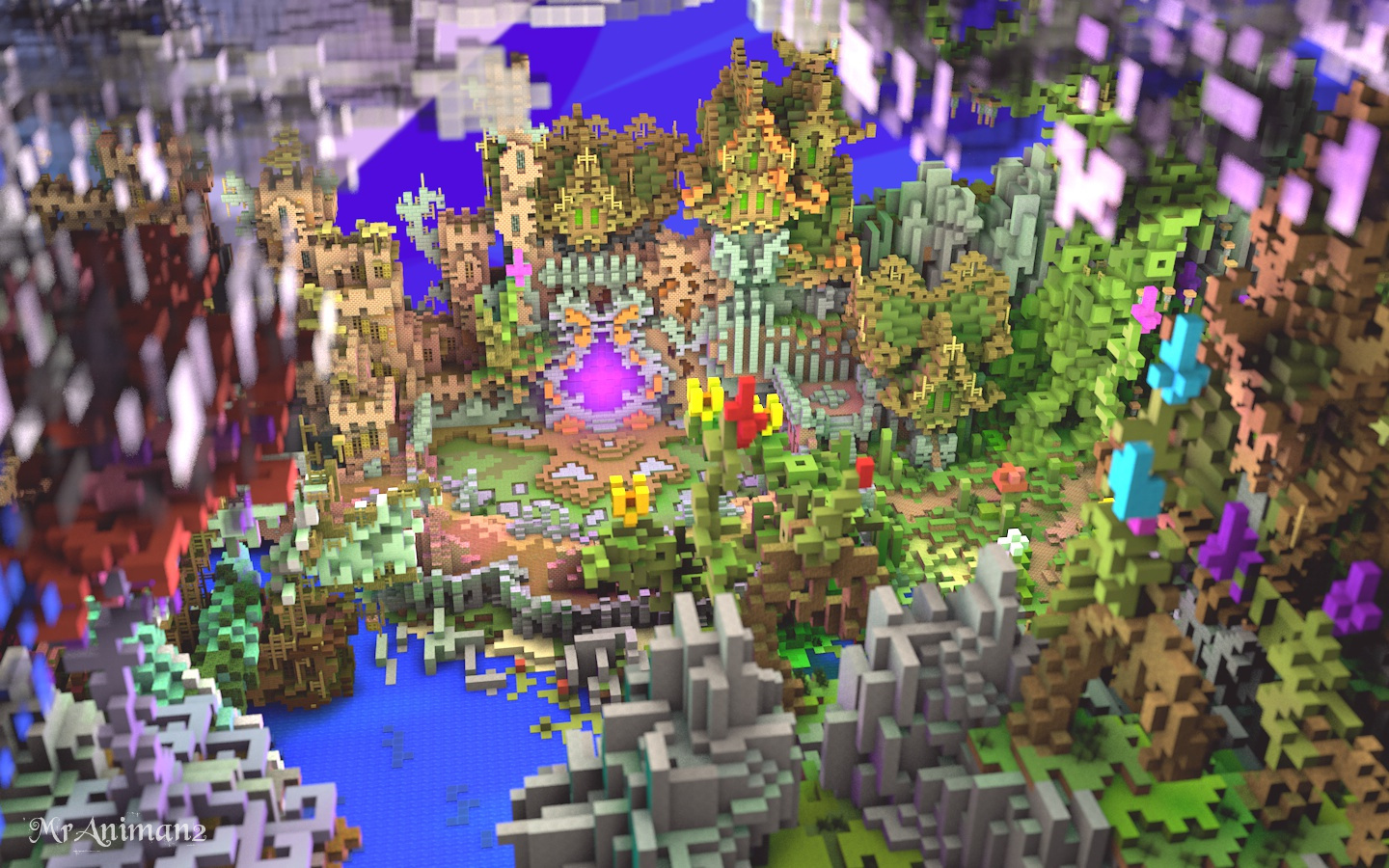 Minecraft Free Hub Lobby Spawn [+Download] 