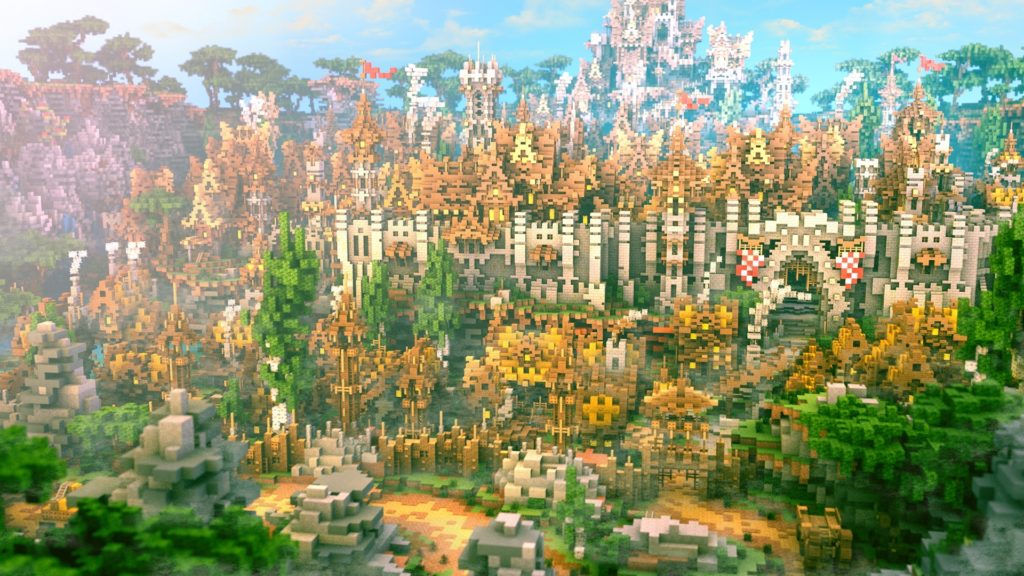 Beautiful RPG map built by MrAniman2 for your Minecraft server