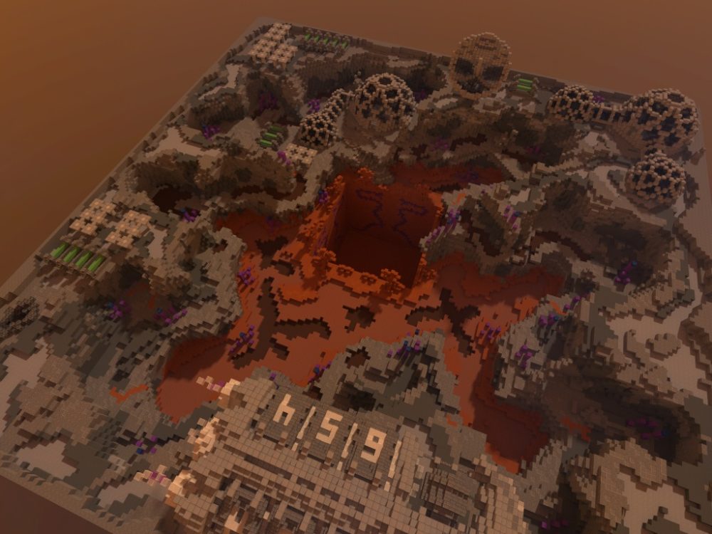 Prison mine for Minecraft server
