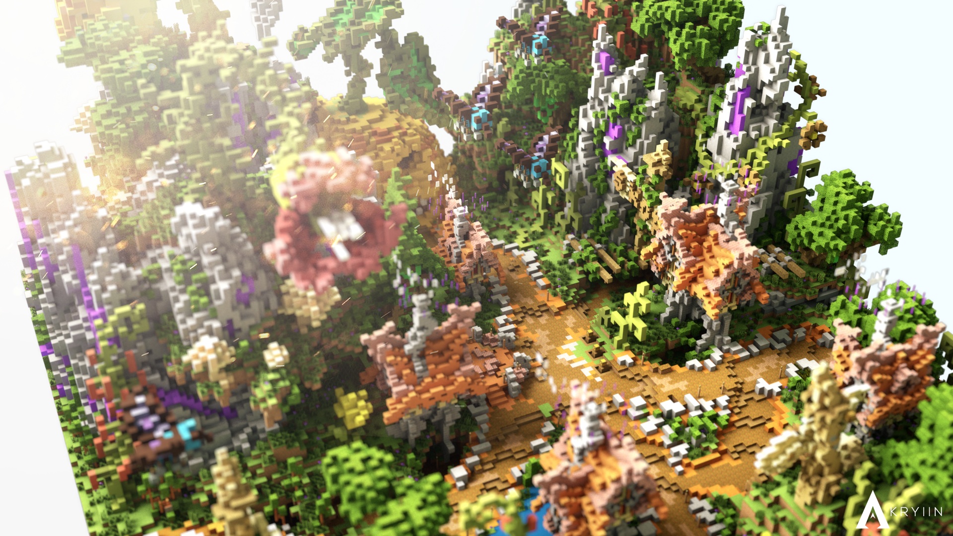 Beautiful HCF spawn built by MrAniman2 for your Minecraft server.